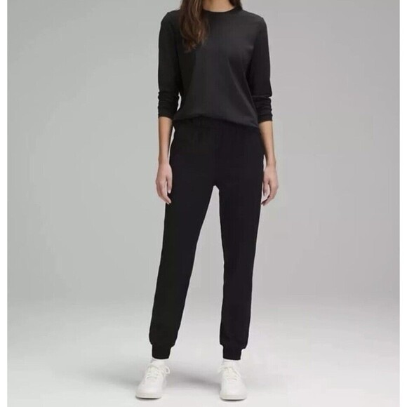 Lululemon Keep Moving Stretch High-Rise Jogger athletic Pants in Black Size 2 - Picture 11 of 11